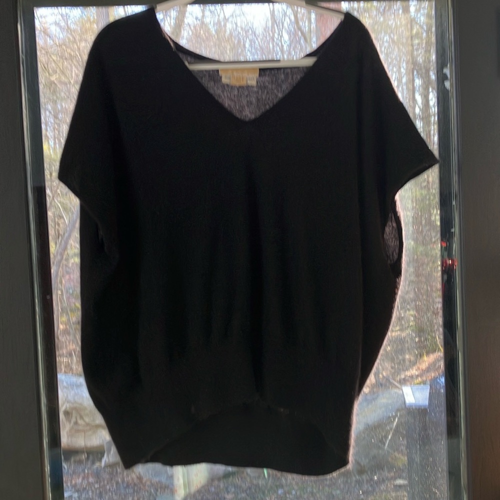 Women's Italian Yarn Black Sweater, Michael Kors, Bergdorf Goodman